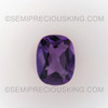 Natural Amethyst African 8X6 mm Cushion