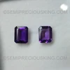 Natural Amethyst African 11X9 mm Octagon Step Cut Very Good Quality Grape Purple Color Loose Gems