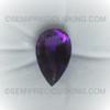 Exceptional Quality Natural Royal Purple Color Amethyst African 24X15 mm Pears Loupe Clean Facet Gems