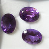 Natural Amethyst African Oval Facet Cut 20X15mm Grape Purple Color FL Clarity Loose Gemstone