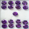 Natural Amethyst African 9X7 mm Oval Facet Cut Very Good Quality Grape Purple Color February Birthstone