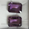 Heather Purple Color Natural Amethyst African 22x16 mm Octagon Step Cut Excellent Quality Gems