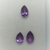 Natural Amethyst African Pear Facet Cut 6X4mm Heather Purple Color VS Clarity Loose Gemstone