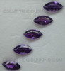 Natural Amethyst African 12X6 mm Marquise Excellent Quality Indigo Purple Color Loose Gems