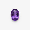 Natural Amethyst African Oval Facet Cut 7X5mm Heather Purple Color SI1 Clarity Loose Gemstone