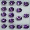Natural Amethyst African 8X6 mm Oval Flower Cut Excellent Quality Heather Purple Color Loose Gems