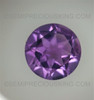 Natural Amethyst Brazil Round Faceted Cut 11x11mm Lavender Purple Color VVS Clarity Loose Gemstone
