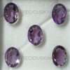 Natural  Brazil 14X10 mm Amethyst Oval Loupe Clean Gems