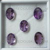 Exceptional Quality Natural Amethyst Brazil 14X10 mm Oval Loupe Clean Faceted Gems
