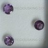 10X10 mm Round Loupe Clean Excellent Quality Natural Amethyst Brazil  Facet Gems Orchid Purple Color