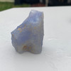 Blue Chalcedony Natural Rough 175.72 Carats Uncut AAAA Quality 34x30 mm Gemstone Rocks