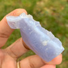 Blue Chalcedony 153.1 Carats Turkey Earth-Mined Slice Rock