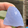 Earth-Mined Facet/Cabs Quality Loose Slice Blue Chalcedony 108.39 Carats Turkey Gem Rock