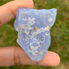 Turkey Earth-Mined 208.78 Carats Blue Chalcedony Facet/Cabs Quality Loose Slice Gem Rock