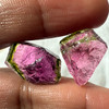 Natural Bio Color Tourmaline Rough 29.3 Carats 2 Piece Uncut 6A Quality Uncut Raw Gemstone Birthstone