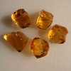 Natural Citrine Uncut Gemstone Rough 75.70 Carats 5 Pcs Deep Golden Yellow Color | Faceting & Jewelry Making November Birthstone