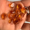 Natural Citrine Rough Uncut Gemstone 94.35 Carats 12 Pcs Golden Yellow Color VVS Clarity Jewelry Making & Faceting