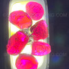 Natural Rhodolite Gems Mozambique Mines Facet Quality Loose Gemstone Rough
