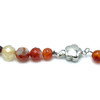Natural Handmade Necklace 16"-18" Carnelian Gemstone Beads Jewelry