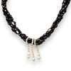 Natural Handmade Necklace  Garnet Pearls Tassels Gem Beads Jewellery