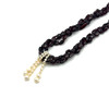 Natural Handmade Necklace  Garnet Pearls Tassels Gem Beads Jewellery