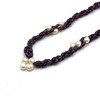 Natural Handmade Necklace  Pipe Garnet Pearls Gemstone Beads Jewellery