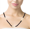Natural Handmade Necklace Garnet Pearls Gemstone Beads Jewellery