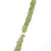 Natural Handmade Necklace 16"-18" Peridot, Blue Topaz, Citrine, Pearls Gemstone Beads Jewellery