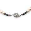 Natural Handmade Necklace 16"-18" Pearls, Peridot, Tourmaline, Citrine Gemstone Beads Jewelry