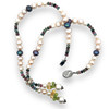 Natural Handmade Necklace 16"-18" Pearls, Tourmaline, Peridot, Citrine Gemstone Beads Jewellery