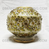 Natural Marble Decorative Pottery 24K Gold Foil Handcrafted Home Decor Housewarming Gifts