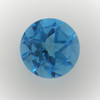 6X6 mm Round Flower Cut Natural Swiss Blue Topaz Excellent Quality VVS Clarity