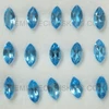 Excellent Quality 8X4 mm Marquise Flower Cut Natural Swiss Blue Topaz VVS Clarity
