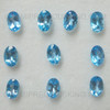 Genuine Swiss Blue Topaz 6x4mm Oval Facet Cut Exceptional Quality Loose Birthstone Gemstone