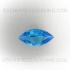 Natural Royal Swiss Blue Topaz 12x6mm Marquise Excellent Cut VVS Clarity Loose Gemstone