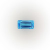 Natural Topaz Baguette Step Cut 8X4mm Royal Swiss Blue Color VVS Clarity Loose Gemstone