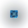 4X4 mm Square Step Loose Natural Royal Swiss Blue Topaz Excellent Quality VVS Clarity