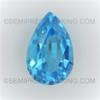 8X5 mm Pears Flower Loose Natural Swiss Blue Topaz Excellent Quality VVS Clarity