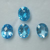 11X9 mm Oval Checkerboard Loose Natural Swiss Blue Topaz Excellent Quality VVS Clarity