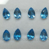 Pears Flower Loose Natural Swiss Blue Topaz Very Good Quality VS Clarity 8X5 mm