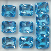 Natural Swiss Blue Topaz  Gemstone