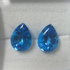 Natural Royal Swiss Blue Topaz 20x15mm Pears Facet Cut 18.8 Carats Exceptional Quality Loose Gemstone