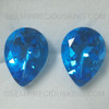 Natural Topaz Pear Facet Cut 20X15mm Royal Swiss Blue Color 18.8 Carats FL Clarity Loose Gemstone