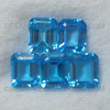 12X10 mm Octagon Step Loose Natural Royal Swiss Blue Topaz Excellent Quality VVS Clarity