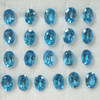 Natural Royal Swiss Blue Topaz 7X5mm Oval Facet Cut Excellent Quality VVS Clarity Loose Gemstone
