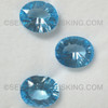 Oval Concave Cut Loupe Clean Natural Royal Swiss Blue Topaz Exceptional Quality 11X9 mm