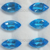 Marquise Flower Cut Loupe Clean Natural Super Royal Swiss Blue Topaz 5 Carat Exceptional Quality Gemstone 18X9 mm