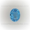 9X7 mm Oval Calibrated Loose Natural Swiss Blue Topaz Excellent Quality VVS Clarity