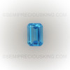 7X5 mm Octagon Step Cut Loose Natural Royal Swiss Blue Topaz Excellent Quality VVS Clarity