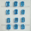 Excellent Quality 7X5 mm Octagon Step Cut Loose Natural Royal Swiss Blue Topaz VVS Clarity
